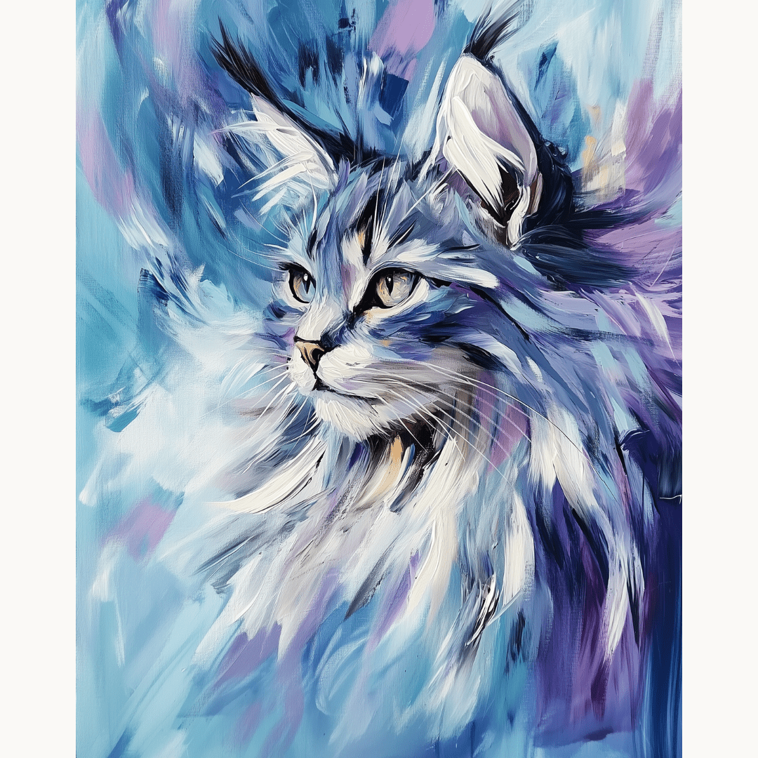 Abstrakt Maine Coon