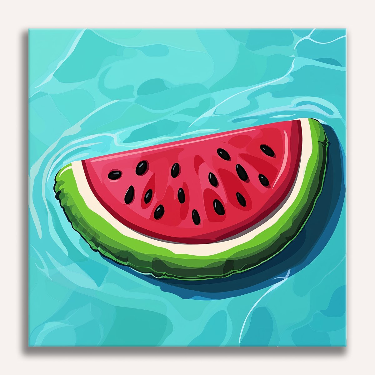 Vattenmelon Flyta